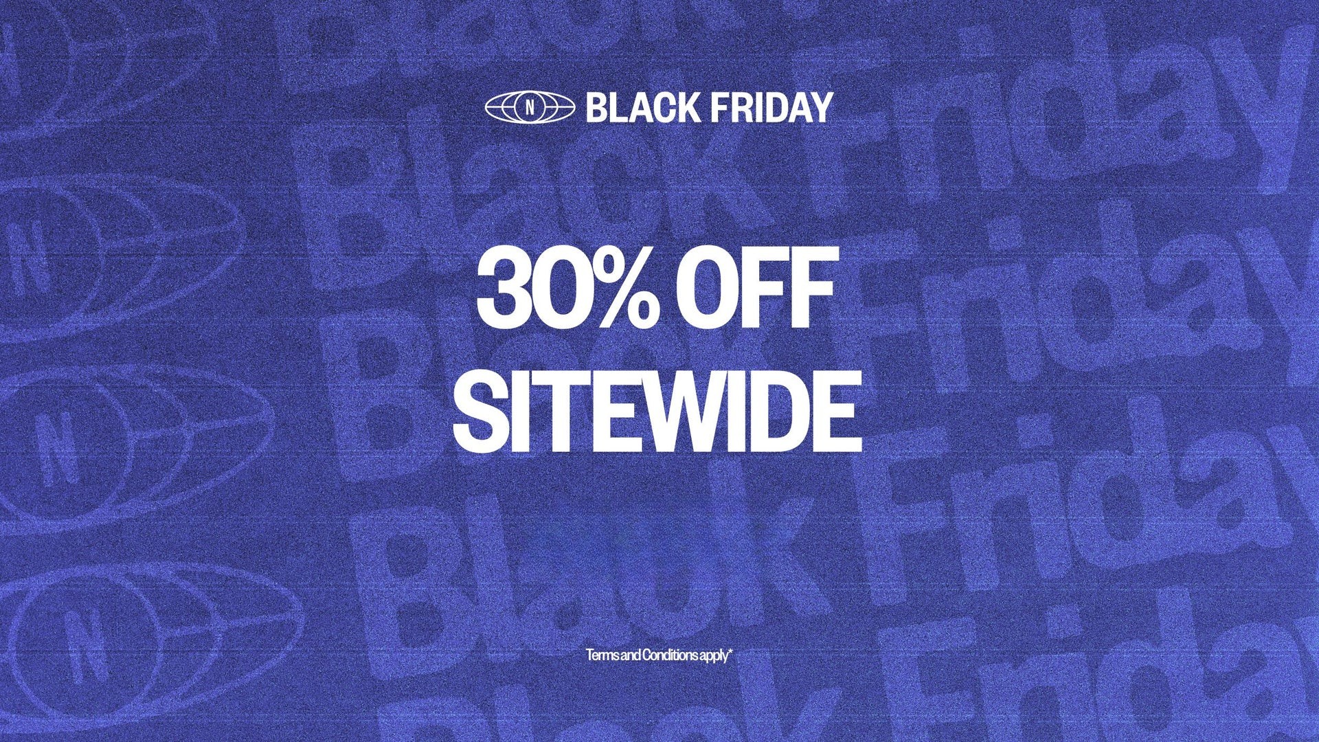 30% Off Black Friday Sale